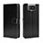 Funda de Cuero Cartera con Soporte Carcasa BY5 para Asus ZenFone 8 Flip ZS672KS Negro