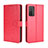 Funda de Cuero Cartera con Soporte Carcasa BY5 para Huawei Honor 10X Lite Rojo