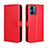 Funda de Cuero Cartera con Soporte Carcasa BY5 para Motorola Moto G14 Rojo