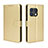 Funda de Cuero Cartera con Soporte Carcasa BY5 para OnePlus 10 Pro 5G Oro