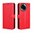 Funda de Cuero Cartera con Soporte Carcasa BY5 para Realme 11 5G Rojo