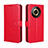 Funda de Cuero Cartera con Soporte Carcasa BY5 para Realme 11 Pro+ Plus 5G Rojo