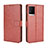 Funda de Cuero Cartera con Soporte Carcasa BY5 para Vivo iQOO 7 Legend 5G Marron