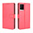 Funda de Cuero Cartera con Soporte Carcasa BY5 para Vivo iQOO 7 Legend 5G Rojo