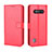 Funda de Cuero Cartera con Soporte Carcasa BY5 para Xiaomi Black Shark 4S 5G Rojo