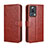 Funda de Cuero Cartera con Soporte Carcasa BY5 para Xiaomi Mi 12 Lite NE 5G Marron