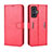 Funda de Cuero Cartera con Soporte Carcasa BY5 para Xiaomi Poco F4 GT 5G Rojo
