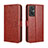 Funda de Cuero Cartera con Soporte Carcasa BY5 para Xiaomi Redmi 11 Prime 4G Marron