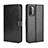 Funda de Cuero Cartera con Soporte Carcasa BY5 para Xiaomi Redmi 9 Power Negro