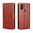 Funda de Cuero Cartera con Soporte Carcasa BY5 para Xiaomi Redmi A1 Plus Marron