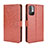 Funda de Cuero Cartera con Soporte Carcasa BY5 para Xiaomi Redmi Note 10 5G Marron