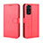 Funda de Cuero Cartera con Soporte Carcasa BY5 para Xiaomi Redmi Note 11 4G (2022) Rojo