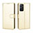 Funda de Cuero Cartera con Soporte Carcasa BY5 para Xiaomi Redmi Note 11 Pro 4G Oro