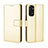 Funda de Cuero Cartera con Soporte Carcasa BY5 para Xiaomi Redmi Note 11S 4G Oro