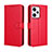 Funda de Cuero Cartera con Soporte Carcasa BY5 para Xiaomi Redmi Note 12 Explorer Rojo