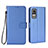 Funda de Cuero Cartera con Soporte Carcasa BY6 para Xiaomi Civi 1S 5G Azul