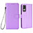 Funda de Cuero Cartera con Soporte Carcasa BY6 para Xiaomi Civi 1S 5G Morado