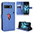 Funda de Cuero Cartera con Soporte Carcasa BY7 para Asus ROG Phone 3 Azul