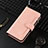 Funda de Cuero Cartera con Soporte Carcasa BY7 para Google Pixel 8 5G Oro Rosa