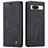 Funda de Cuero Cartera con Soporte Carcasa C01S para Google Pixel 8 5G Negro