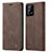 Funda de Cuero Cartera con Soporte Carcasa C01S para Samsung Galaxy A32 4G Marron