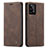 Funda de Cuero Cartera con Soporte Carcasa C01S para Samsung Galaxy A33 5G Marron