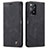 Funda de Cuero Cartera con Soporte Carcasa C01S para Xiaomi Redmi Note 11 Pro 4G Negro