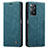 Funda de Cuero Cartera con Soporte Carcasa C01S para Xiaomi Redmi Note 11 Pro 5G Azul