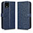 Funda de Cuero Cartera con Soporte Carcasa C01X para Google Pixel 4 XL Azul