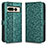 Funda de Cuero Cartera con Soporte Carcasa C01X para Google Pixel 7 Pro 5G Verde