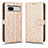 Funda de Cuero Cartera con Soporte Carcasa C01X para Google Pixel 7a 5G Oro