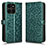 Funda de Cuero Cartera con Soporte Carcasa C01X para Huawei Honor X8b Verde