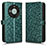 Funda de Cuero Cartera con Soporte Carcasa C01X para Huawei Mate 60 Pro+ Plus Verde