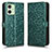 Funda de Cuero Cartera con Soporte Carcasa C01X para Motorola Moto G54 5G Verde