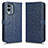 Funda de Cuero Cartera con Soporte Carcasa C01X para Nokia X30 5G Azul