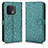 Funda de Cuero Cartera con Soporte Carcasa C01X para OnePlus 10 Pro 5G Verde