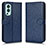 Funda de Cuero Cartera con Soporte Carcasa C01X para OnePlus Nord 2 5G Azul