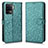 Funda de Cuero Cartera con Soporte Carcasa C01X para Oppo A94 5G Verde