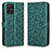 Funda de Cuero Cartera con Soporte Carcasa C01X para Realme 8i Verde