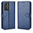 Funda de Cuero Cartera con Soporte Carcasa C01X para Realme GT2 5G Azul