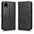 Funda de Cuero Cartera con Soporte Carcasa C01X para Samsung Galaxy A22 5G SC-56B Negro