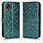 Funda de Cuero Cartera con Soporte Carcasa C01X para Samsung Galaxy XCover 5 SM-G525F Verde