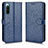 Funda de Cuero Cartera con Soporte Carcasa C01X para Sony Xperia 10 IV SO-52C Azul