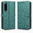 Funda de Cuero Cartera con Soporte Carcasa C01X para Sony Xperia 5 III Verde