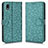 Funda de Cuero Cartera con Soporte Carcasa C01X para Sony Xperia Ace III SOG08 Verde