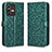 Funda de Cuero Cartera con Soporte Carcasa C01X para Vivo V23 5G Verde