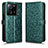 Funda de Cuero Cartera con Soporte Carcasa C01X para Xiaomi Mi 13T 5G Verde