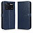 Funda de Cuero Cartera con Soporte Carcasa C01X para Xiaomi Poco M4 Pro 4G Azul