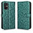 Funda de Cuero Cartera con Soporte Carcasa C01X para Xiaomi Poco M5 4G Verde