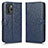 Funda de Cuero Cartera con Soporte Carcasa C01X para Xiaomi Poco X3 GT 5G Azul